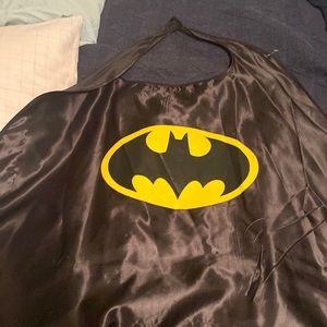 Adult vintage super hero Batman Gotham city cape Dark knight